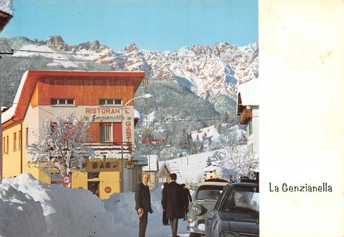 Cartolina Forni di Sotto Ristorante La Genzianella