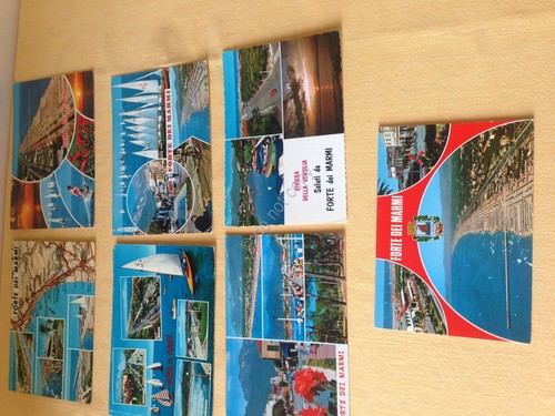 Cartolina Forte dei Marmi lotto di 8 cartoline con vedutine …