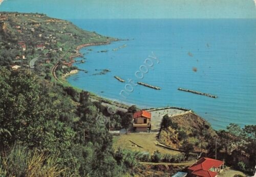 Cartolina Fossacesia Zona residenziale 1986