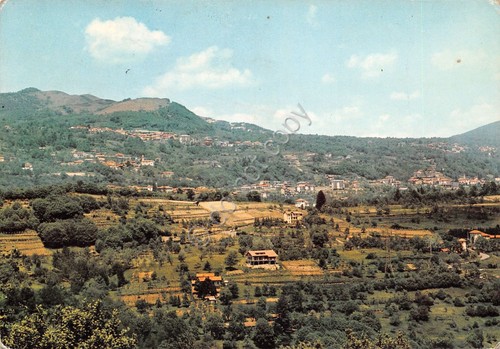 Cartolina Fosseno panorama 1975 (Novara)