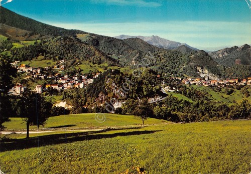 Cartolina Frabosa Soprana panorama 1980 (Cuneo)