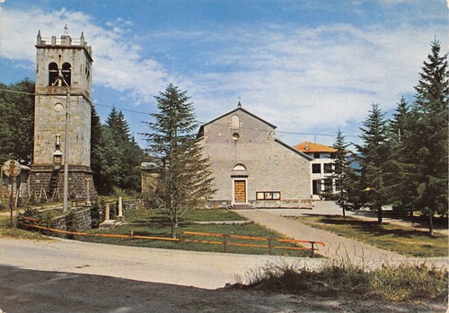 Cartolina Frassinoro Abbazia 1987 (Modena)