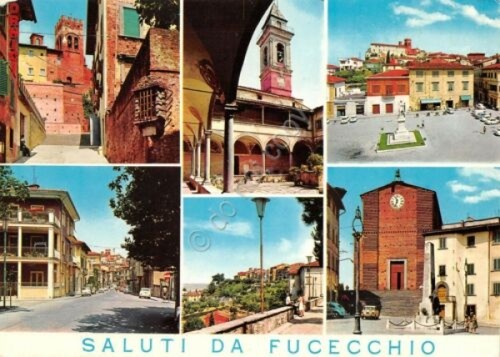 Cartolina Fucecchio vedute 1976 (Firenze)