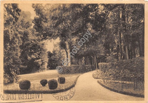 Cartolina Gainago Giardino 1940