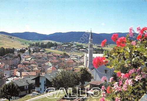 Cartolina Gallio Panorama 1997 piccole grinze (Vicenza)