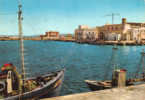 Cartolina Gallipoli Baia del Canneto anni '60