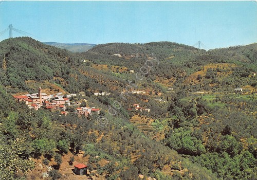 Cartolina Gameragna Stella Savona Panorama