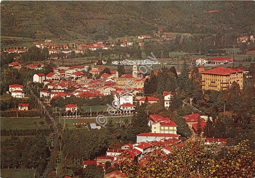 Cartolina Garessio Cuneo Panorama