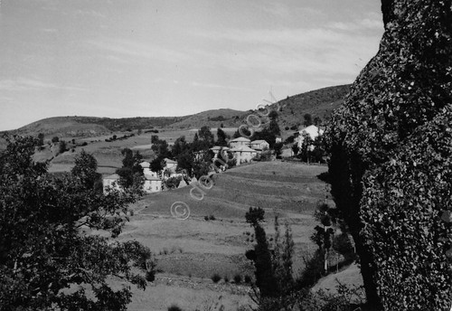 Cartolina Gavadi Val D'Aveto panorama parziale con case