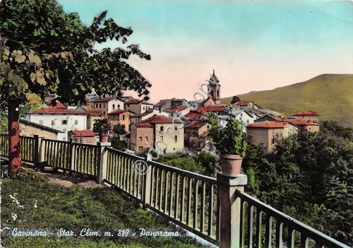 Cartolina Gavinana Panorama 1958