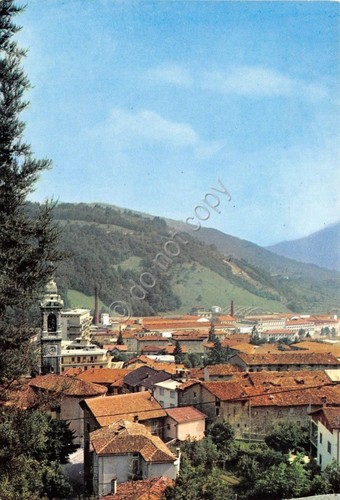 Cartolina Gazzaniga Panorama NVG (Bergamo)
