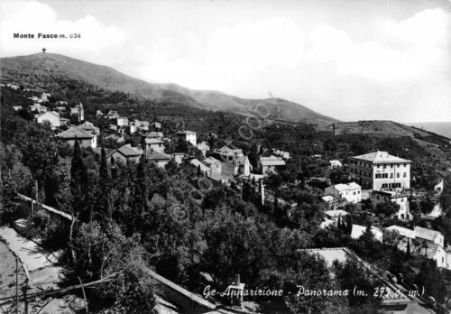 Cartolina Genova Apparizione Panorama NVG