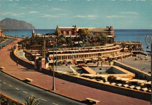 Cartolina Genova Bagni Nuovo Lido