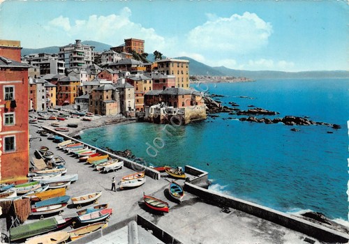Cartolina Genova Boccadasse 1964