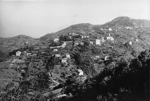 Cartolina Genova Bolzaneto Collina - Geminiano panorama