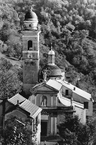 Cartolina Genova Bolzaneto Geminiano Chiesa
