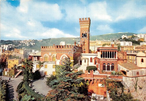 Cartolina Genova Castello D'Albertis