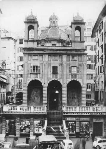Cartolina Genova Chiesa San Pietro in Banchi