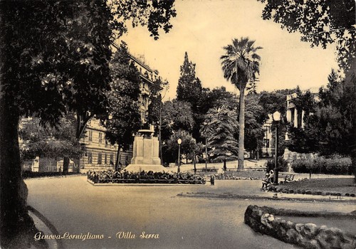 Cartolina Genova Cornigliano Villa Serra