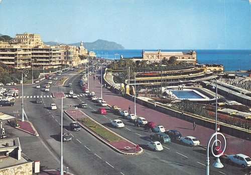 Cartolina Genova Corso Italia anni '70