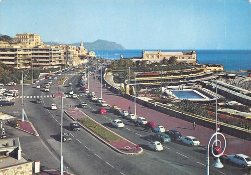 Cartolina Genova Corso Italia anni '70