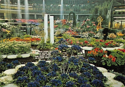 Cartolina Genova Euroflora 1971