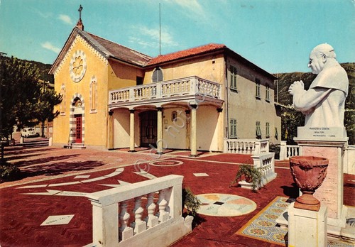 Cartolina Genova Molassana Parrocchia S. Giacomo