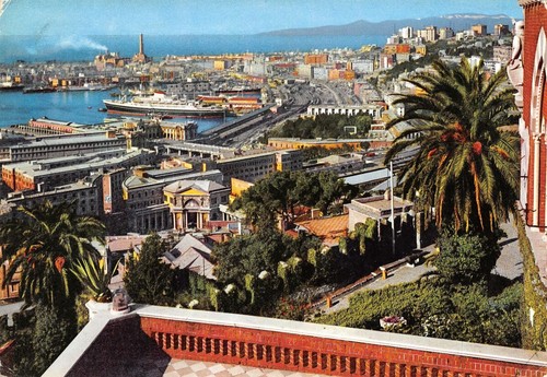 Cartolina Genova Panorama 1963