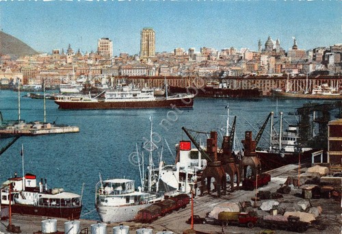 Cartolina Genova Porto 1965