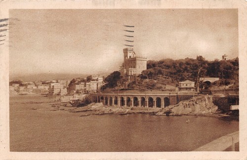 Cartolina Genova Quarto Villa Carrara 1942
