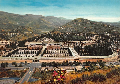 Cartolina Genova Stagliero Camposanto
