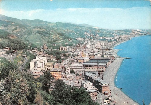 Cartolina Genova Voltri Panorama