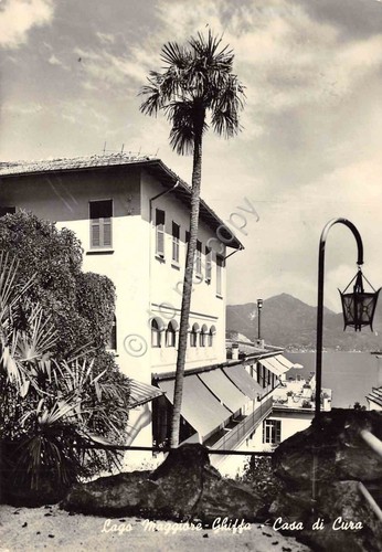 Cartolina Ghiffa Casa di Cura 1969