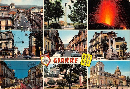 Cartolina Giarre Vedutine (Catania)