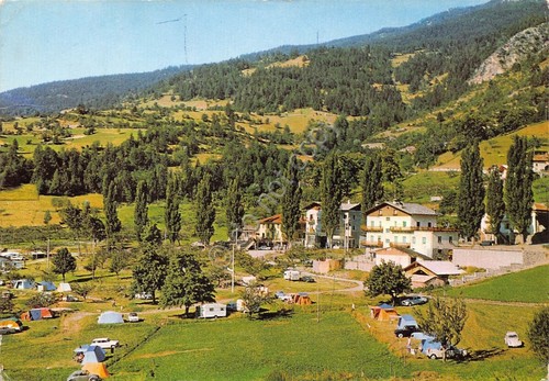 Cartolina Gignod Camping Europa