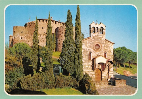 Cartolina Gorizia Borgo Castello entrata