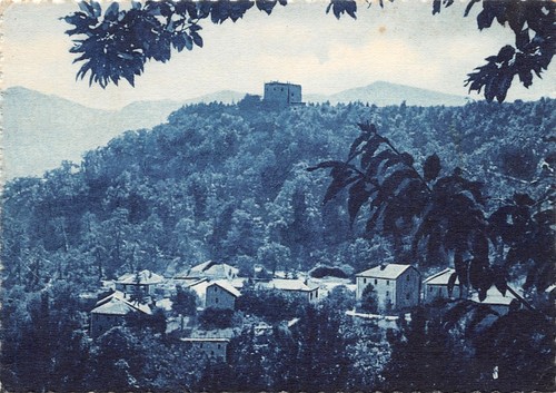 Cartolina Granaglione Valle e castello