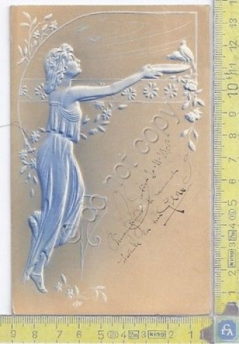 Cartolina Illustrata - in rilievo - in relief - B&R …