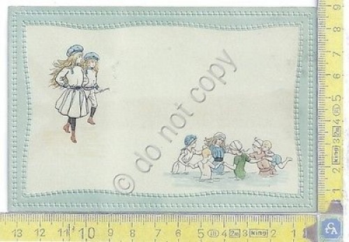 Cartolina Illustrata - in rilievo - in relief - Giochi …
