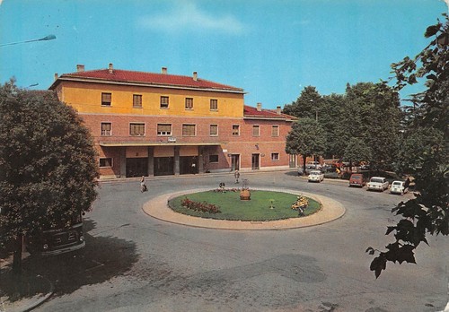 Cartolina Imola Stazione Ferroviaria