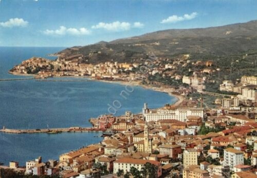Cartolina Imperia panorama 1965