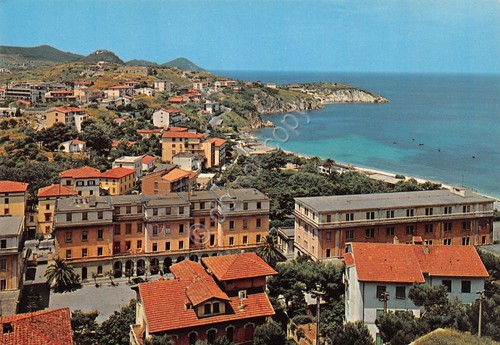 Cartolina Isola d'Elba Portoferraio panorama e case anni '90 ED …