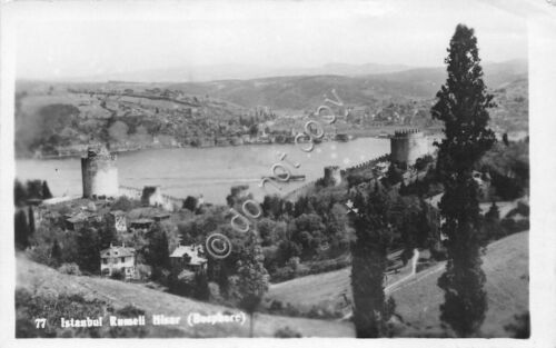 Cartolina Istanbul Rumeli Hisar 1951