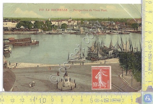 Cartolina La Rochelle - Vieux Port - Bateaux - Color …