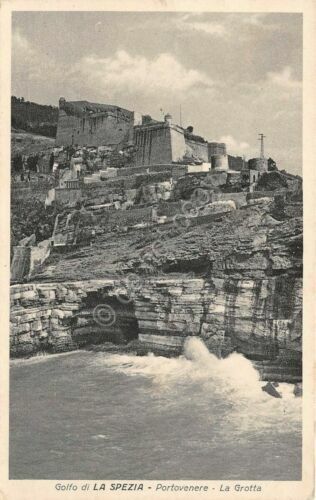 Cartolina La Spezia Portovenere Grotta 1948