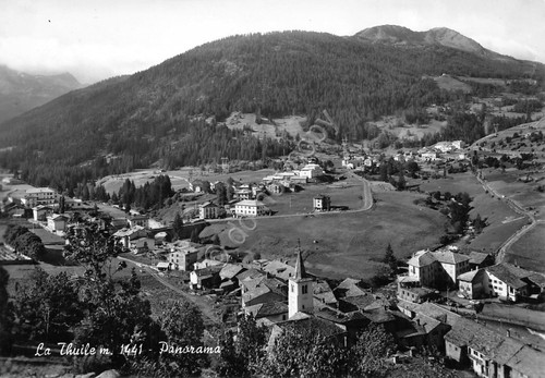 Cartolina La Thuile Panorama (Aosta)