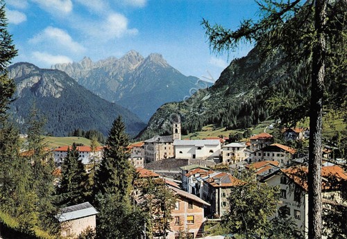 Cartolina Laggio di Cadore Panorama (Belluno)