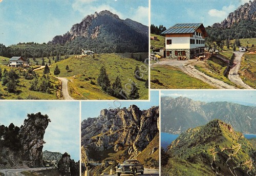 Cartolina Lago D'Idro Strada Anfo Maniva Rifugio Rosa di Baremone …