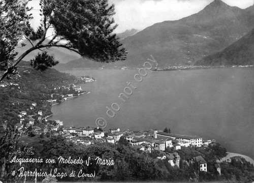 Cartolina Lago di Como Acquaseria con Molvedo S. Maria e …