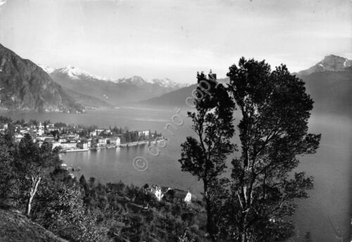 Cartolina Lago di Como Menaggio panorama anni '60